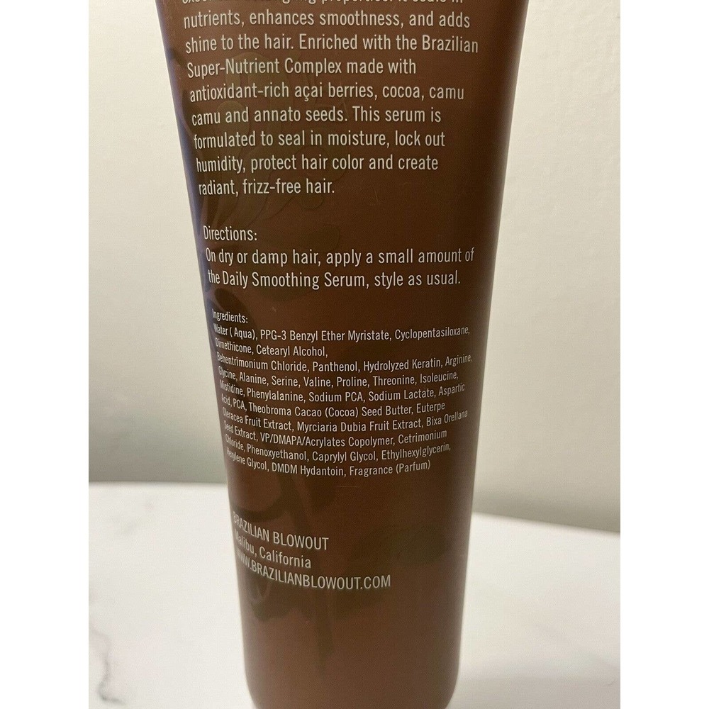 BRAZILIAN BLOWOUT Acai Daily Smoothing Serum, 8 oz - Picture 6 of 6